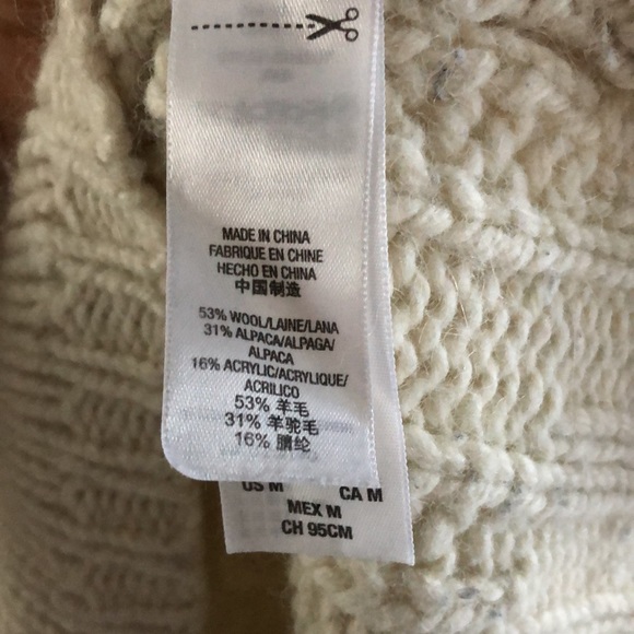 Juicy Couture Cable Turtleneck Wool Sweater - Picture 6 of 8